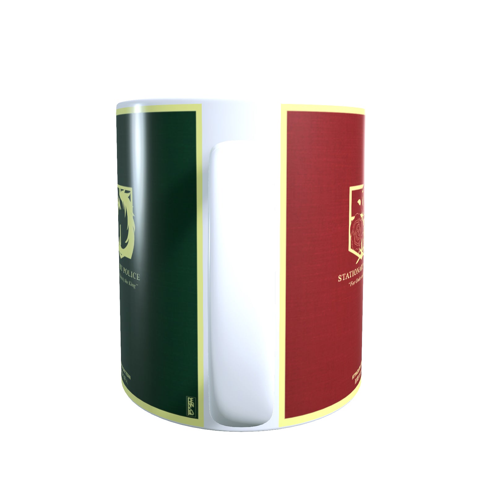 Tri Crest - Titan Siege Coffee Mug