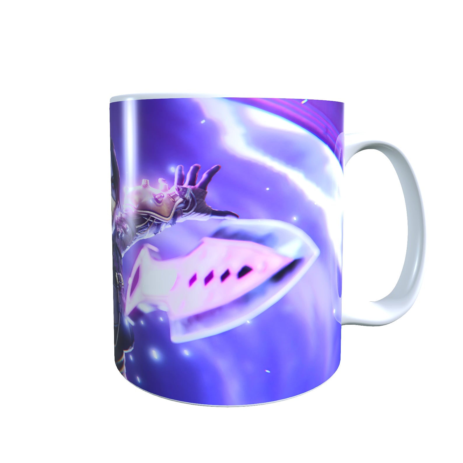 Void Jumper in Action - Battle Royale Elite Coffee Mug