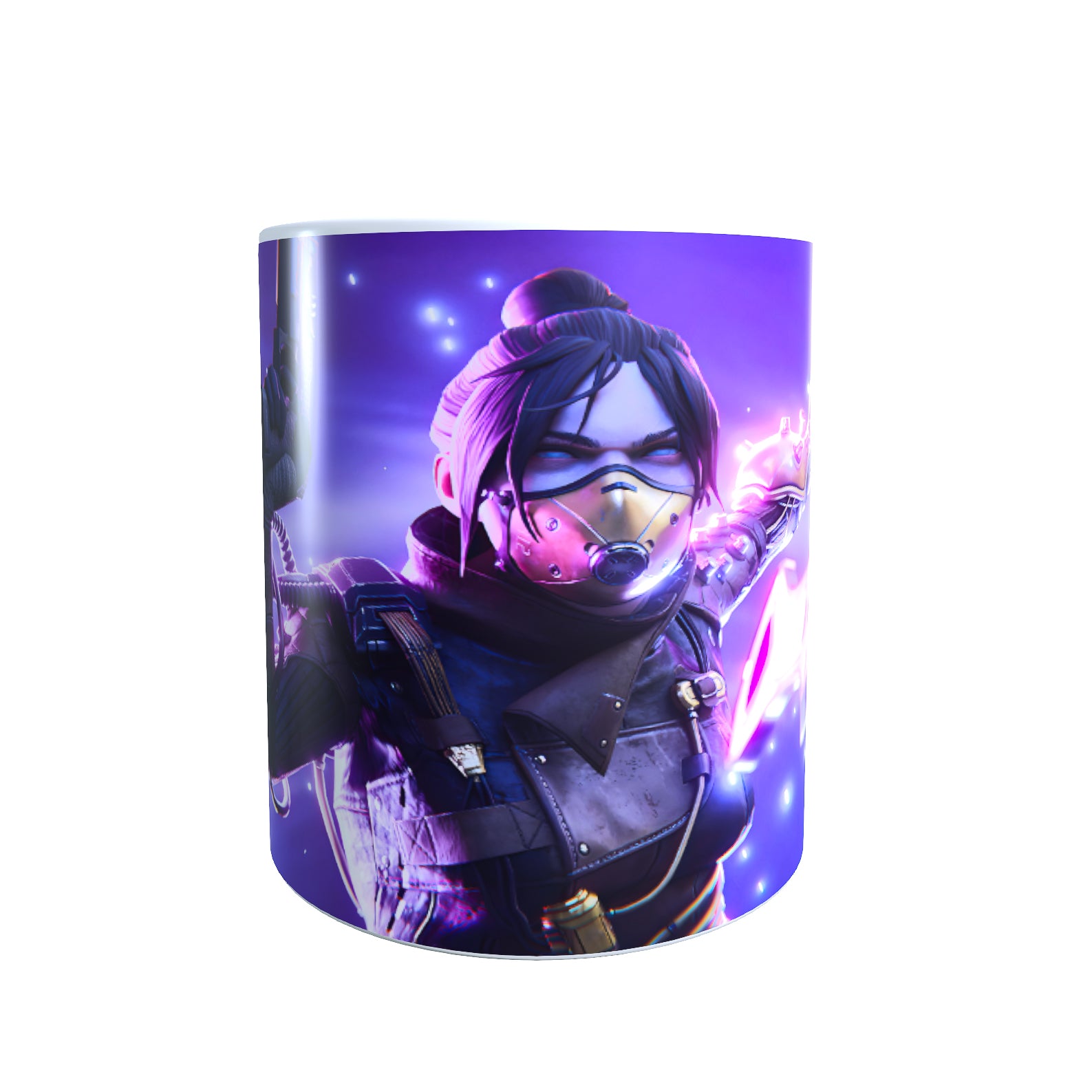 Void Jumper in Action - Battle Royale Elite Coffee Mug