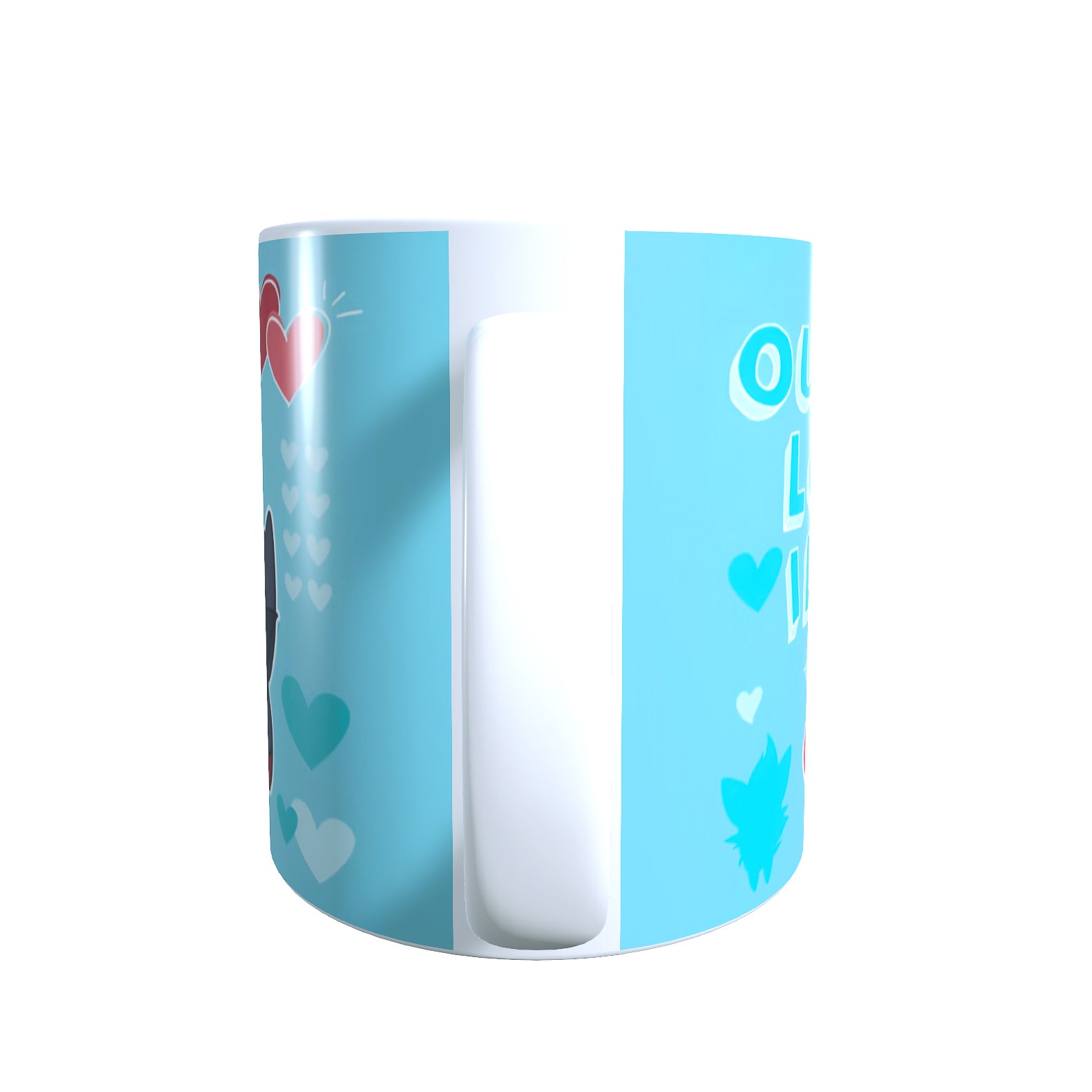 Zorua Valentines Day - Creature Catchers Coffee Mug