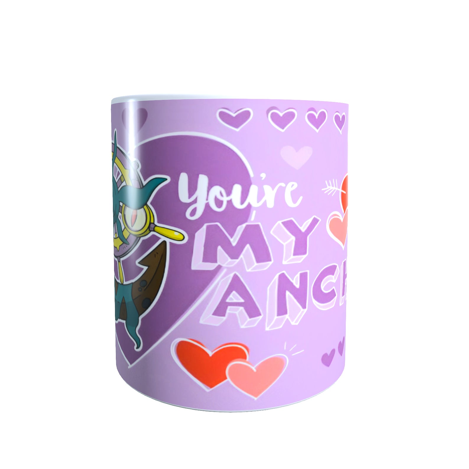 Dhelmise Valentines Day - Creature Catchers Coffee Mug