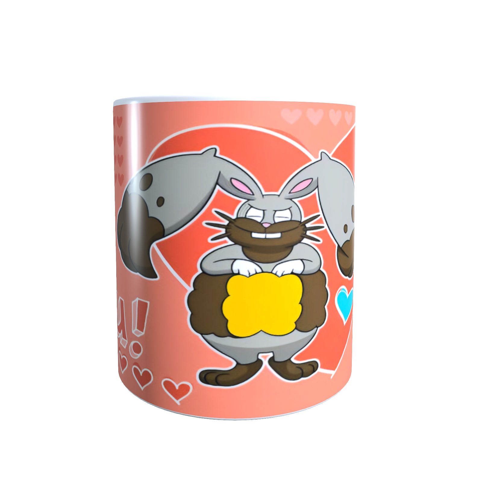 Diggersby Valentines Day - Creature Catchers Coffee Mug