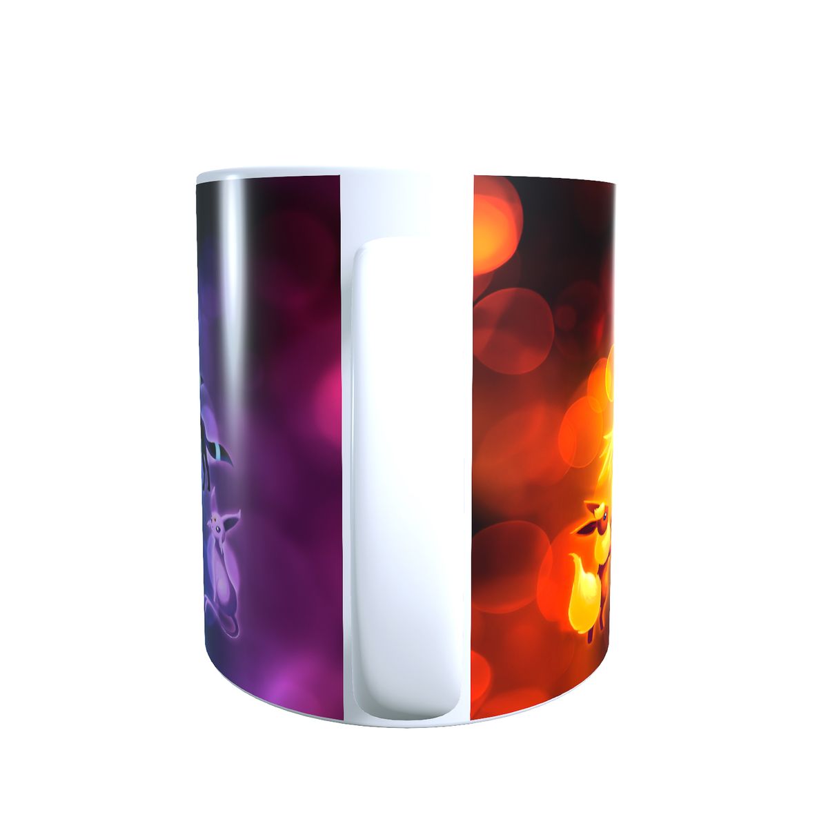 Eevee Rainbow Evolutions - Creature Catchers Coffee Mug