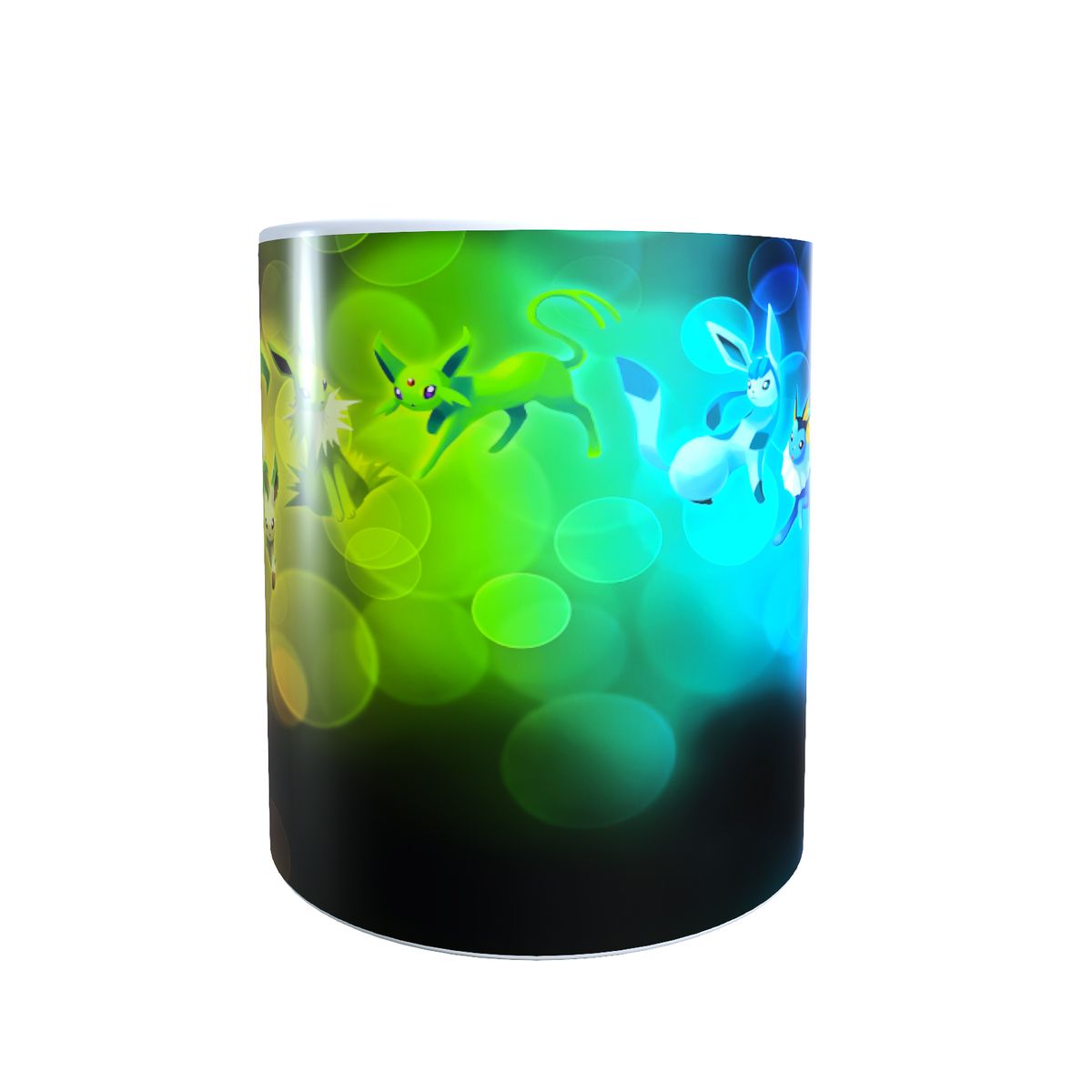 Eevee Rainbow Evolutions - Creature Catchers Coffee Mug