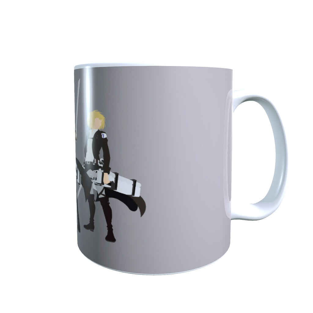 Trio Minimal - Titan Siege Coffee Mug