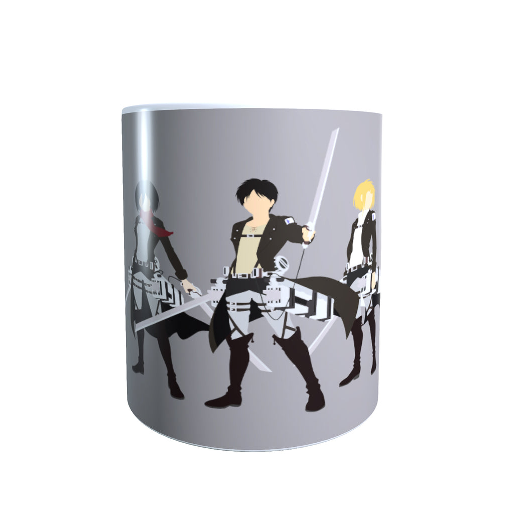Trio Minimal - Titan Siege Coffee Mug