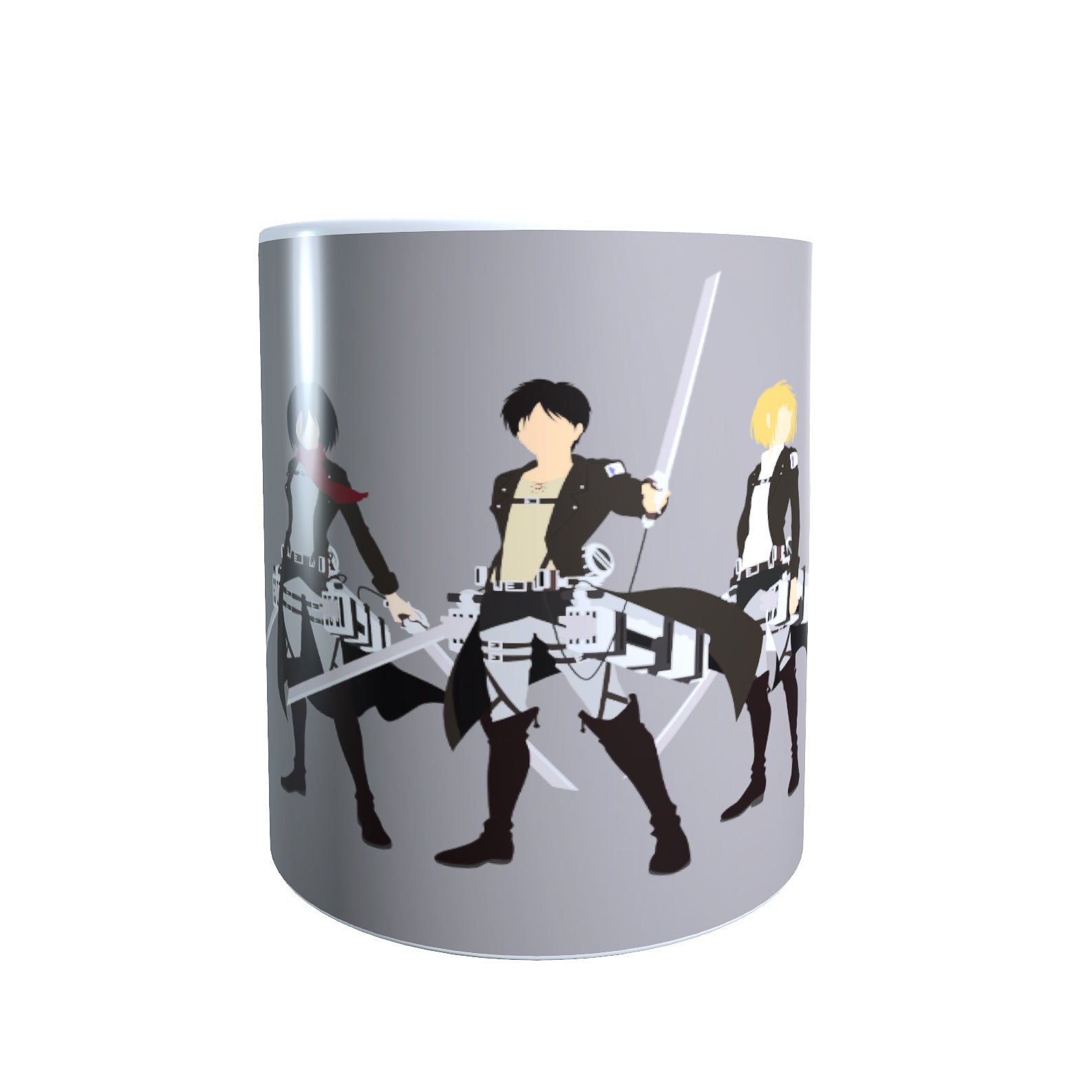 Trio Minimal - Titan Siege Coffee Mug