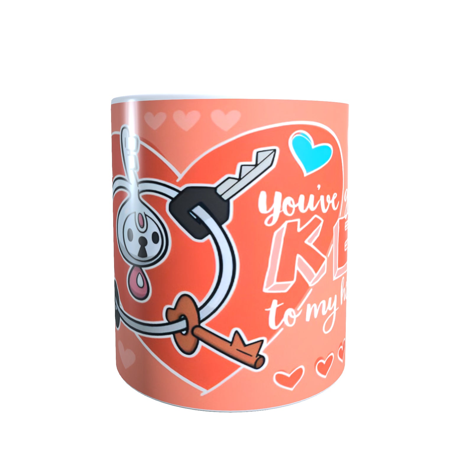 Klefki Valentines Day - Creature Catchers Coffee Mug