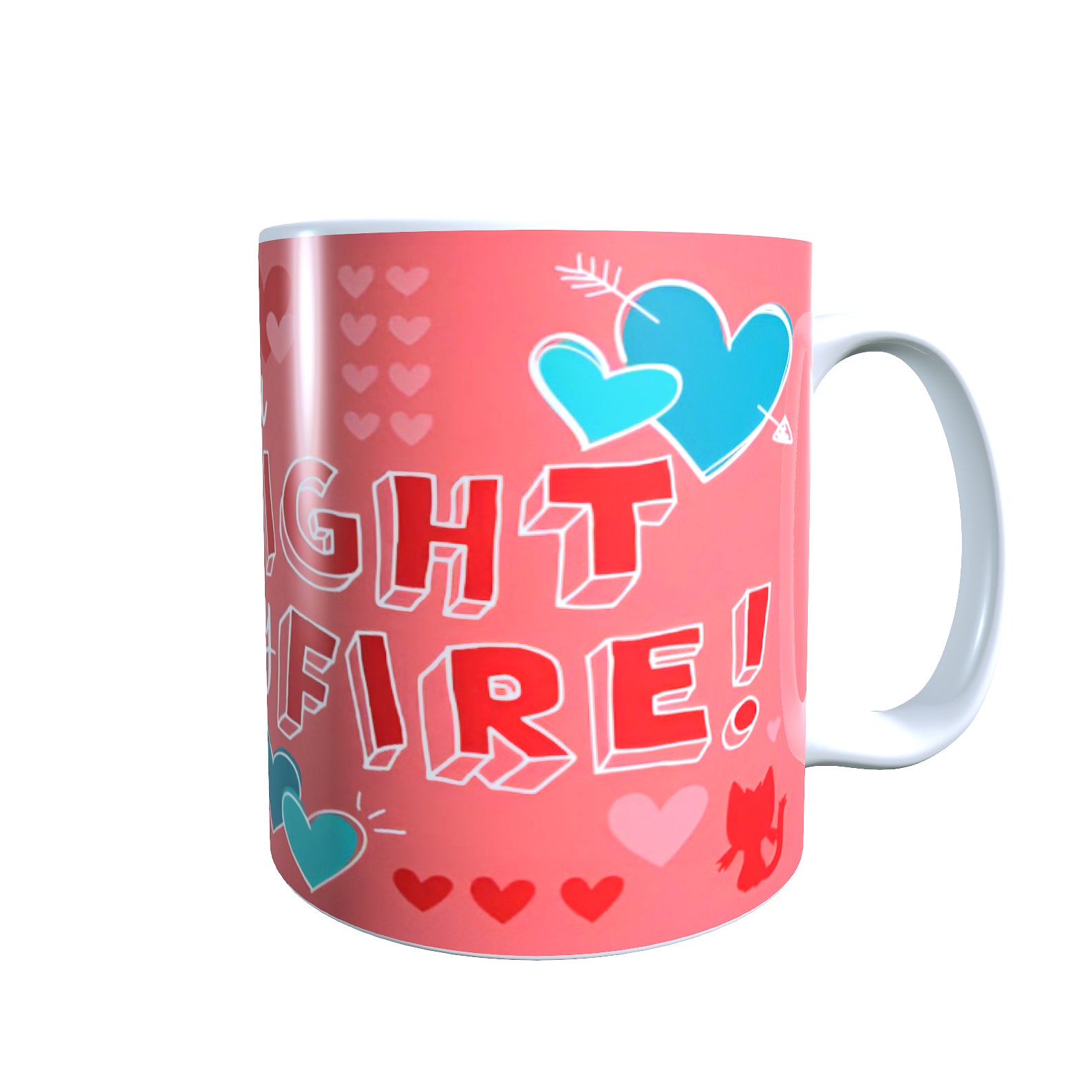 Litten Valentines Day - Creature Catchers Coffee Mug
