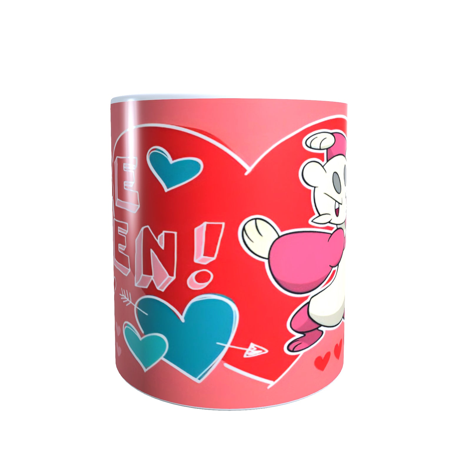 Mienfoo Valentines Day - Creature Catchers Coffee Mug