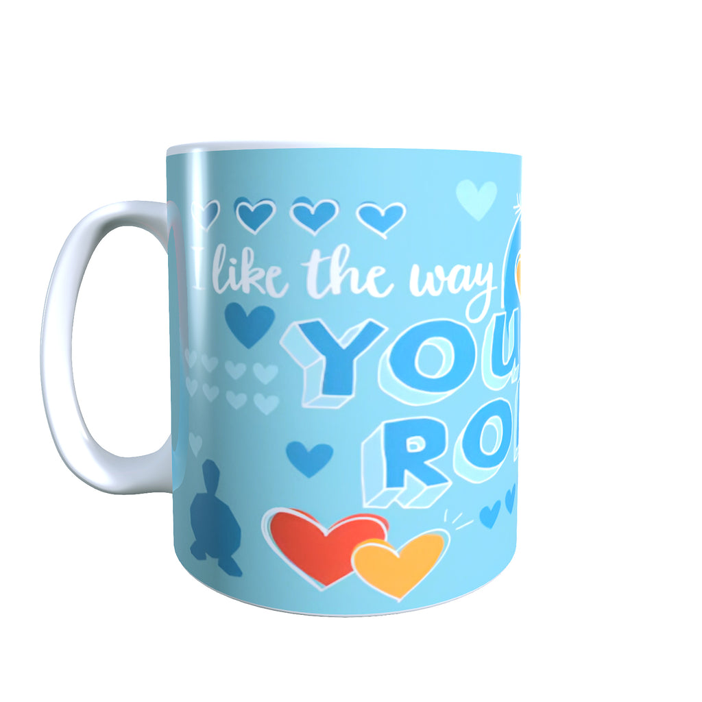 Roggenrola Valentines Day - Creature Catchers Coffee Mug