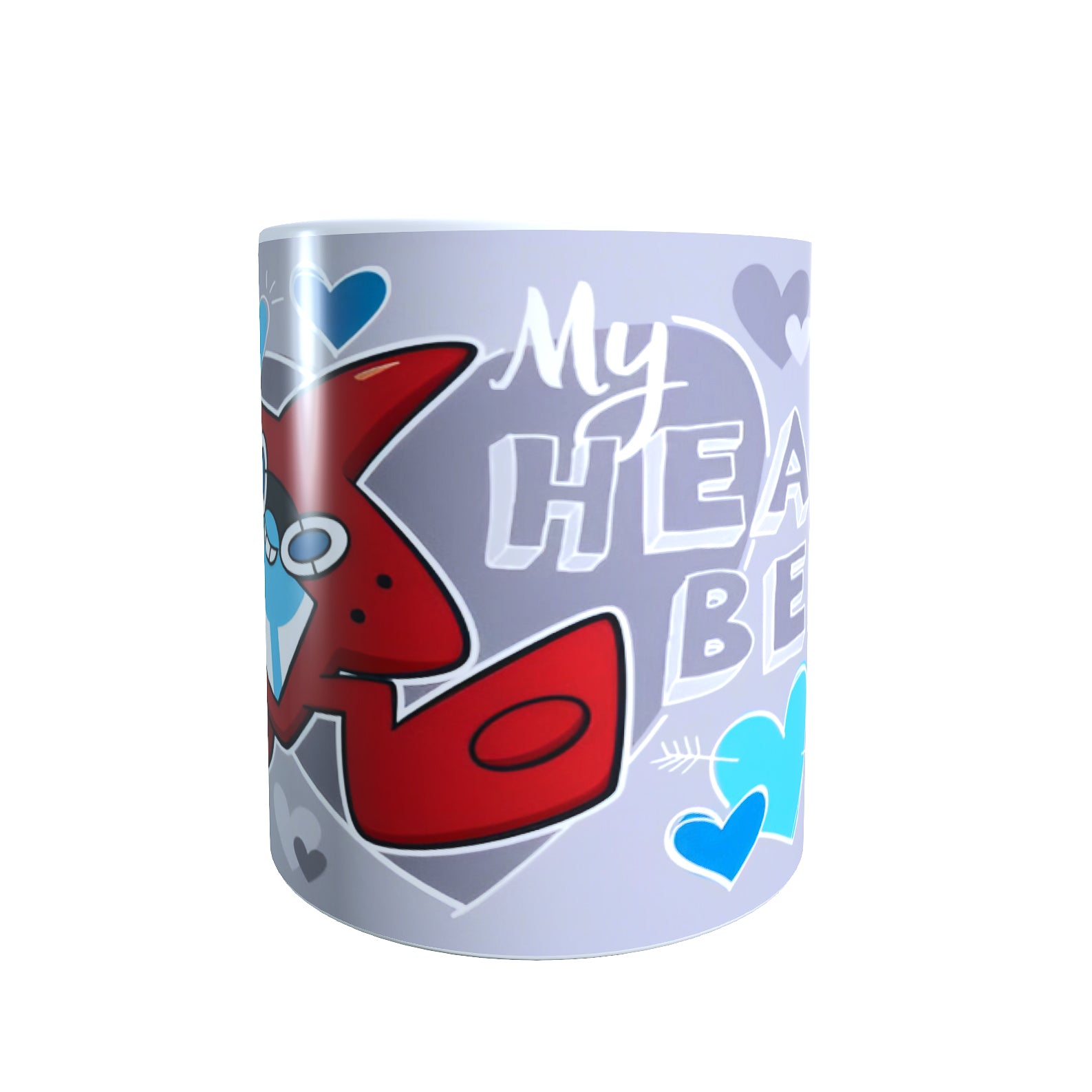 Rotom Valentines Day - Creature Catchers Coffee Mug