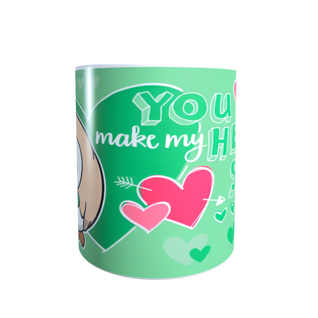 Rowlet Valentines Day - Creature Catchers Coffee Mug