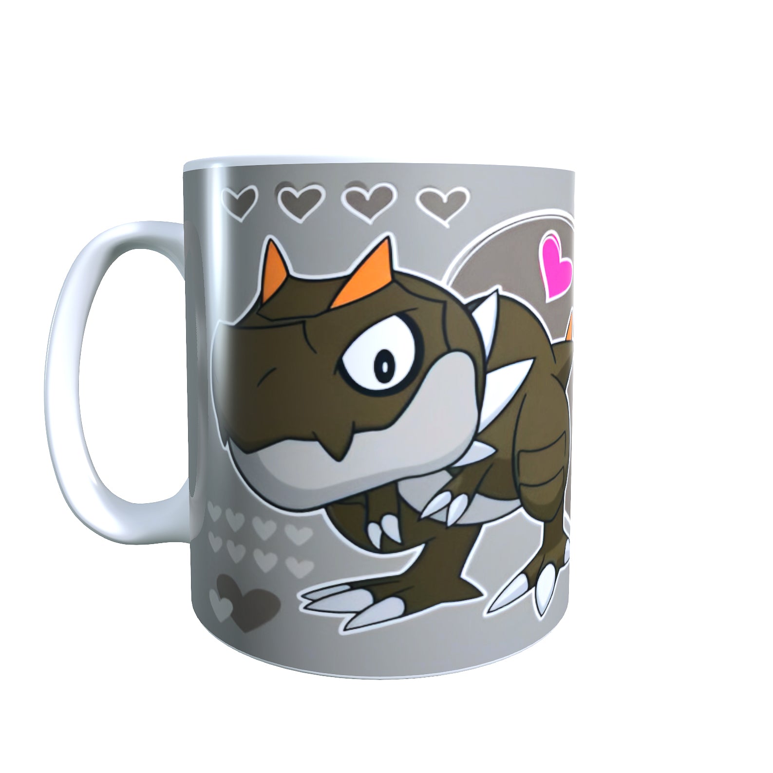 Tyrunt Valentines Day - Creature Catchers Coffee Mug