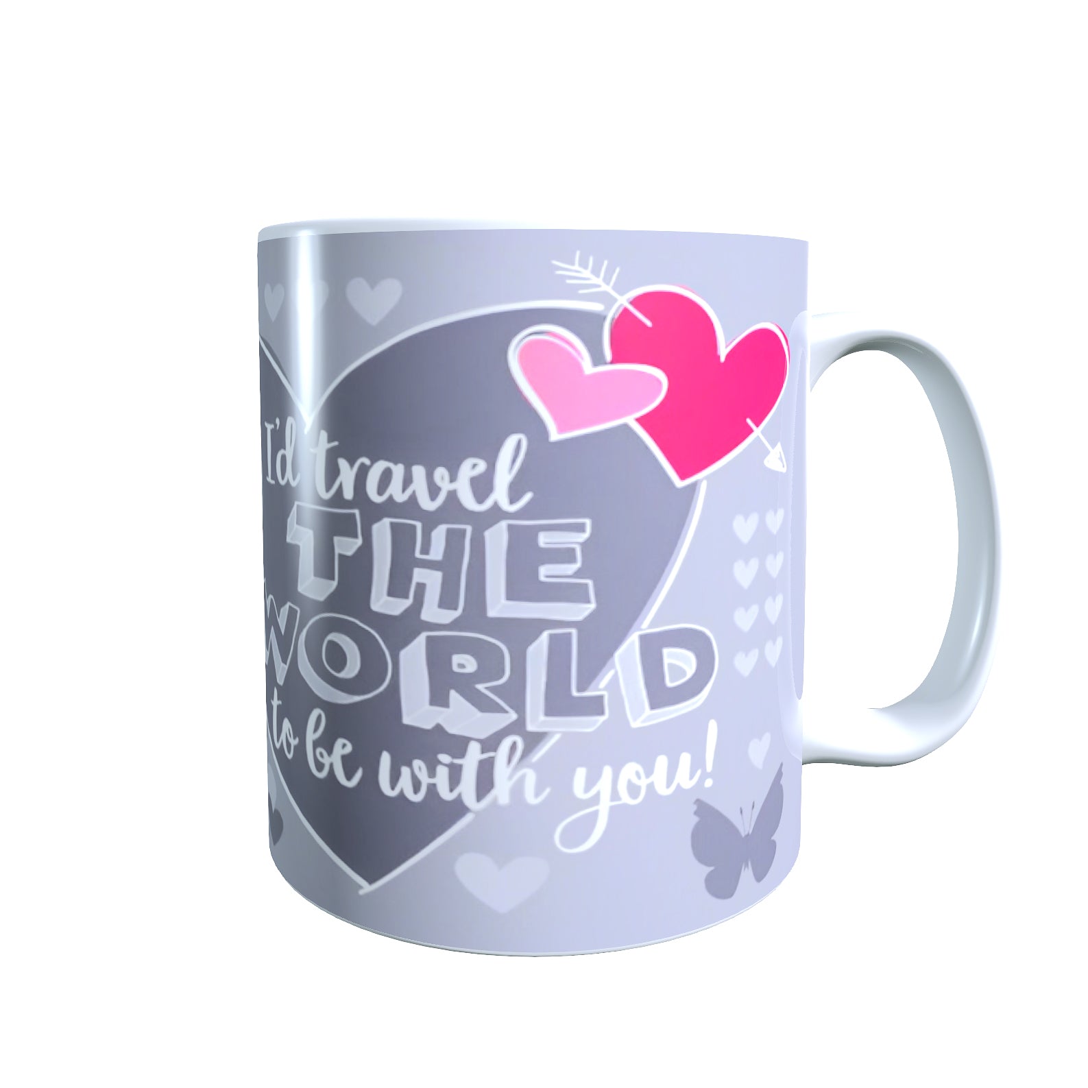 Vivillon Valentines Day - Creature Catchers Coffee Mug