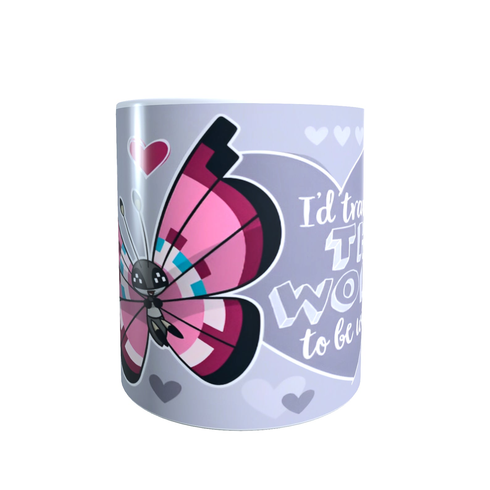 Vivillon Valentines Day - Creature Catchers Coffee Mug